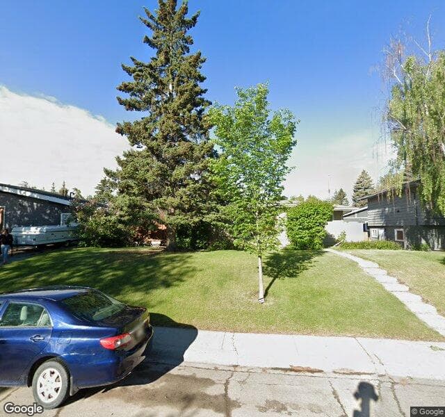 Street view of 4143 42 Street SW, Calgary