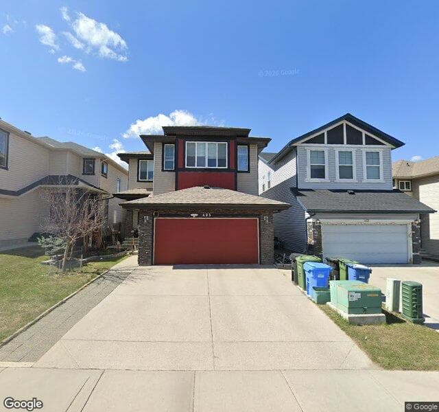 Street view of 405 Panora Way NW, Calgary