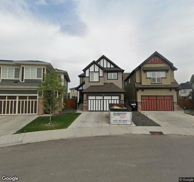 Street view of 156 Masters Rise SE, Calgary