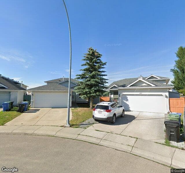 Street view of 319 Appleglen Place SE, Calgary
