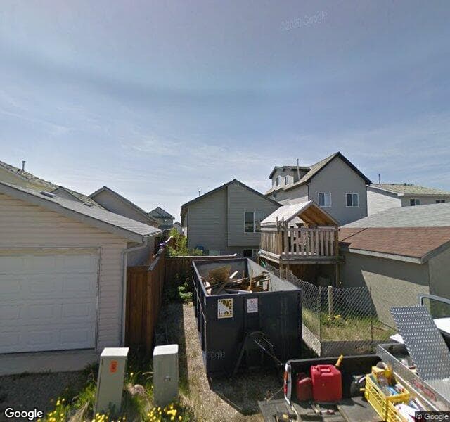 Street view of 144 Mount Aberdeen Close SE, Calgary
