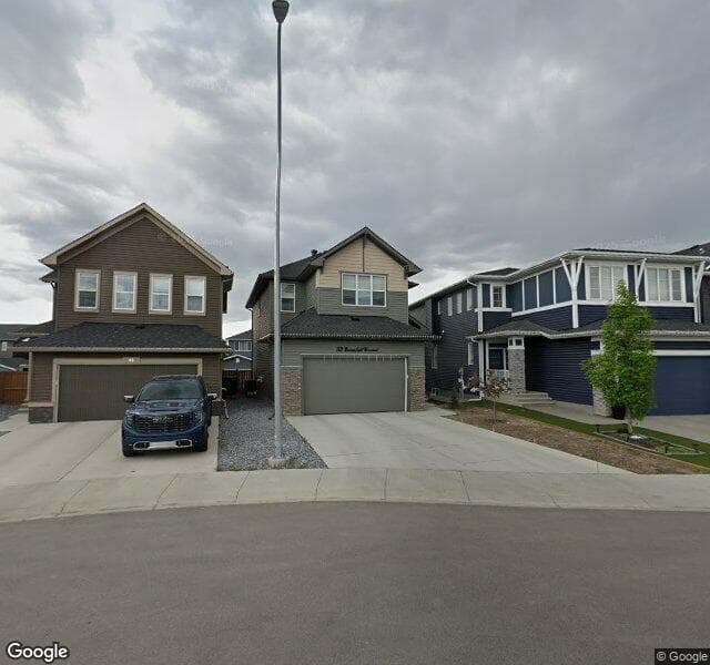 Street view of 52 Evansfield Crescent NW, Calgary