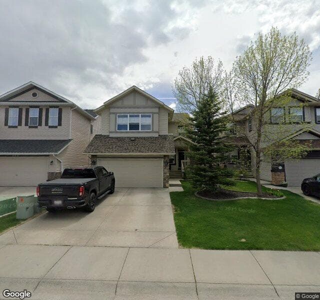 Street view of 266 Chapalina Terrace SE, Calgary