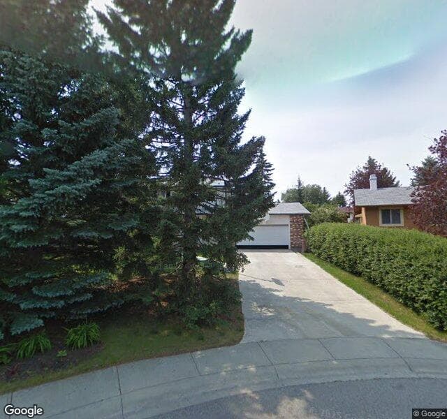 Street view of 10823 Brae Place SW, Calgary