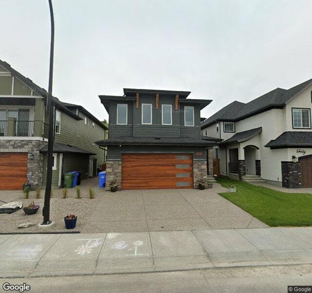 Street view of 44 Cranbrook Cape SE, Calgary