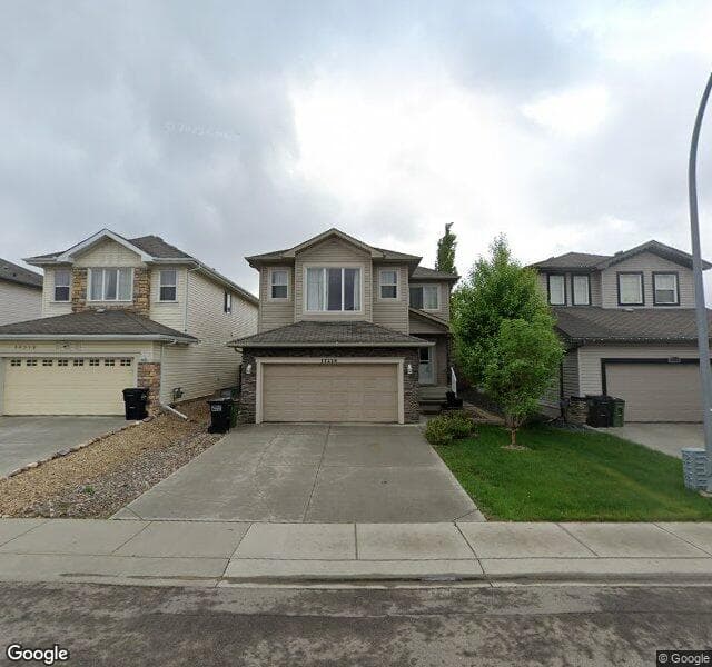 Street view of 17220 80 Street NW, Edmonton