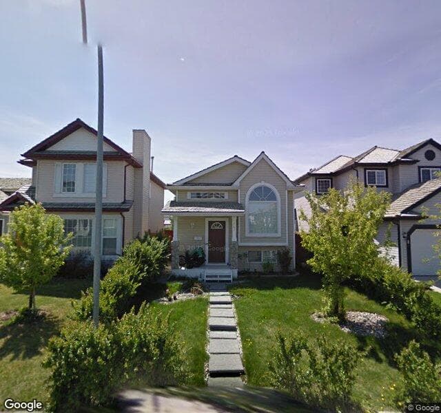 Street view of 127 Mount Aberdeen Close SE, Calgary