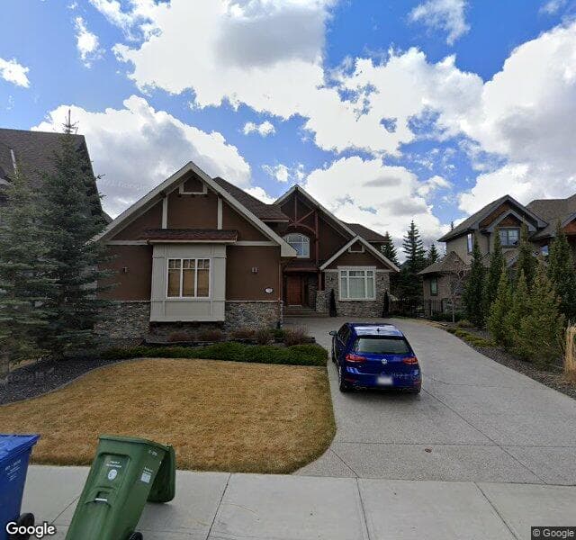 Street view of 34 Spring Willow Mews SW, Calgary
