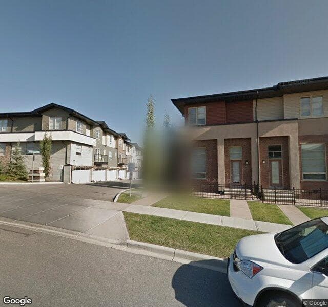 Street view of 22 Aspen Hills Common SW, Calgary