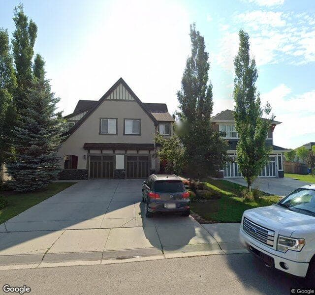 Street view of 14 Mahogany Terrace SE, Calgary