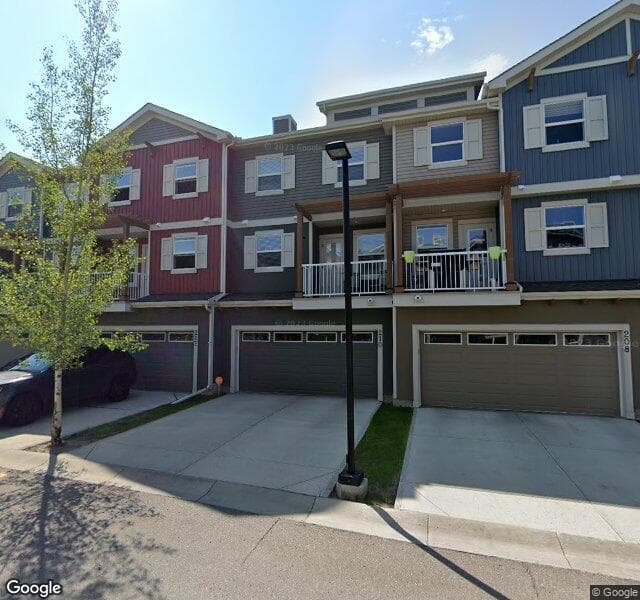 Street view of 210-10 Auburn Bay Avenue SE, Calgary