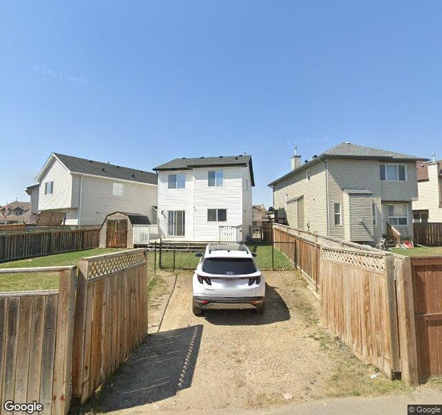 Street view of 14 Saddlebrook Bay NE, Calgary