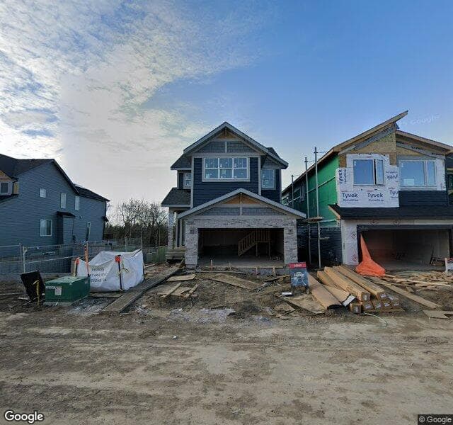 Street view of 3103 158 Street SW, Edmonton