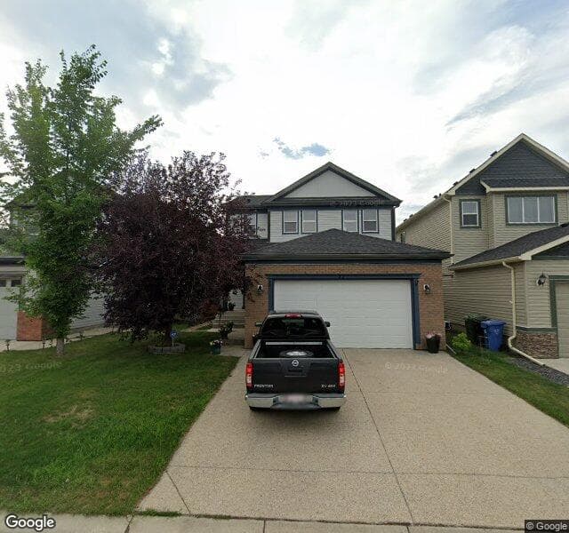 Street view of 32 Copperleaf Park SE, Calgary