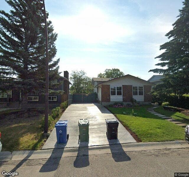 Street view of 71 Pineland Close NE, Calgary