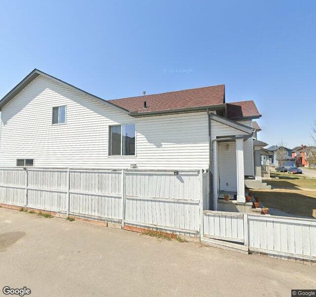 Street view of 418 Saddlebrook Way NE, Calgary