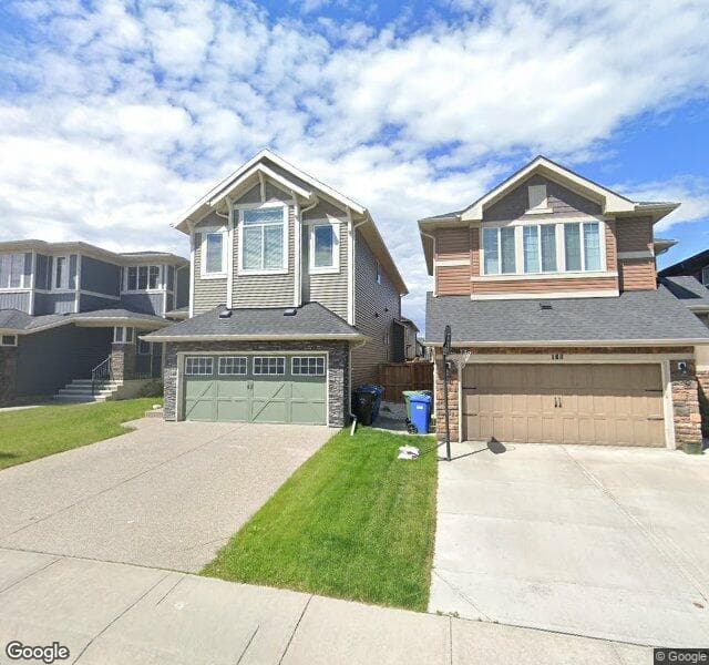 Street view of 164 Cougar Ridge Manor SW, Calgary