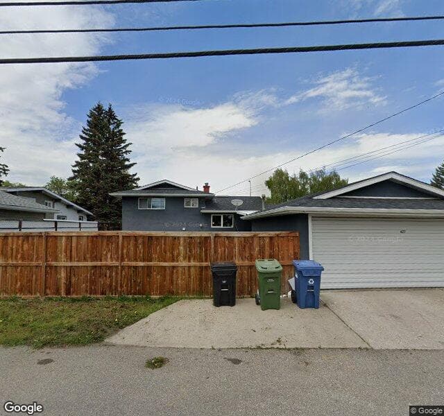 Street view of 427 96 Avenue SE, Calgary