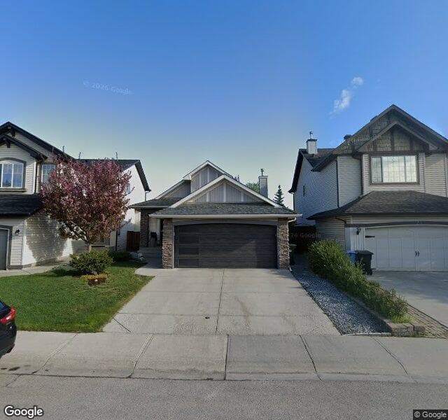 Street view of 20 Brightondale Close SE, Calgary