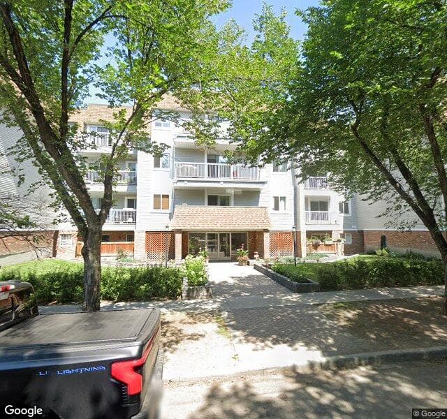 Street view of 203-540 18 Avenue SW, Calgary