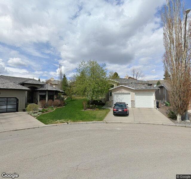 Street view of 416 Hawkside Mews NW, Calgary
