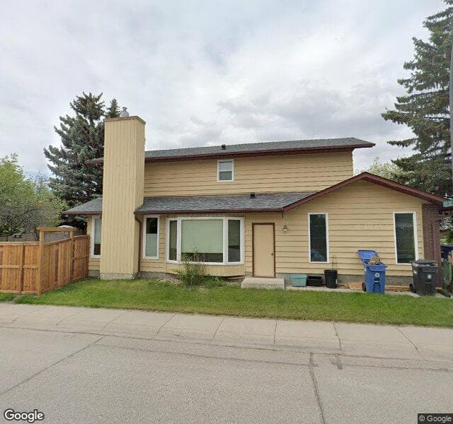 Street view of 2603 Deer Side Drive SE, Calgary