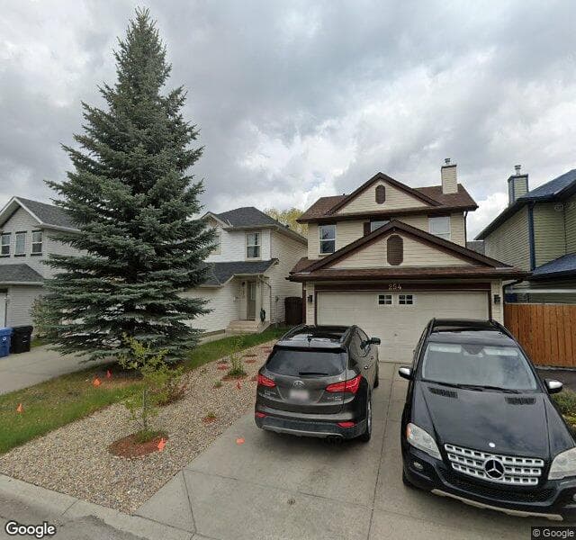 Street view of 250 Bridlewood Court SW, Calgary
