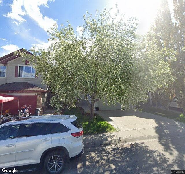 Street view of 54 Cranfield Green SE, Calgary