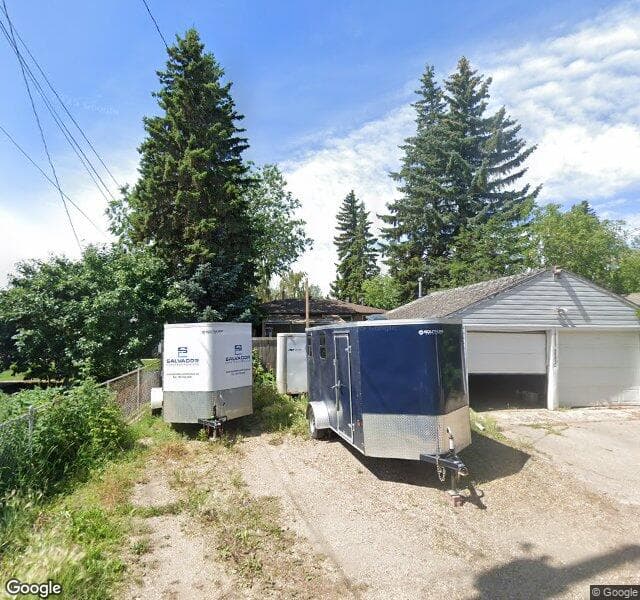 Street view of 10821 156 Street NW, Edmonton