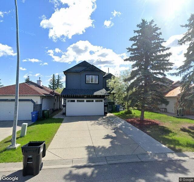 Street view of 195 Somerglen Road SW, Calgary