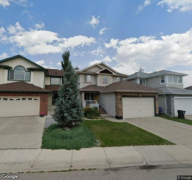 Street view of 54 Simcoe Terrace SW, Calgary