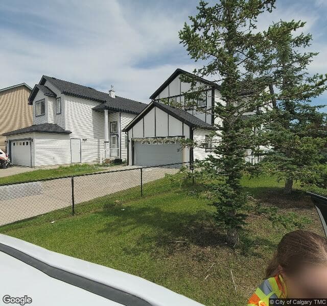 Street view of 1 Martha's Close NE, Calgary