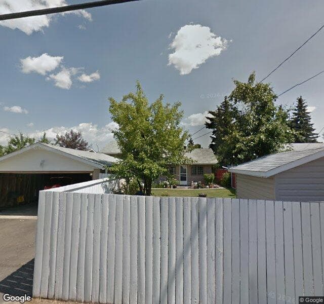 Street view of 8716 163 Street NW, Edmonton