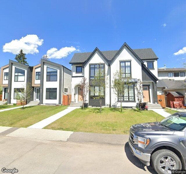 Street view of 4620 72 Street NW, Calgary