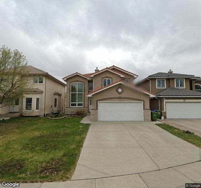 Street view of 166 Hampstead Circle NW, Calgary