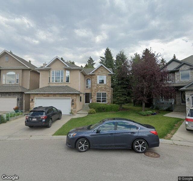 Street view of 7 Strathridge Bay SW, Calgary