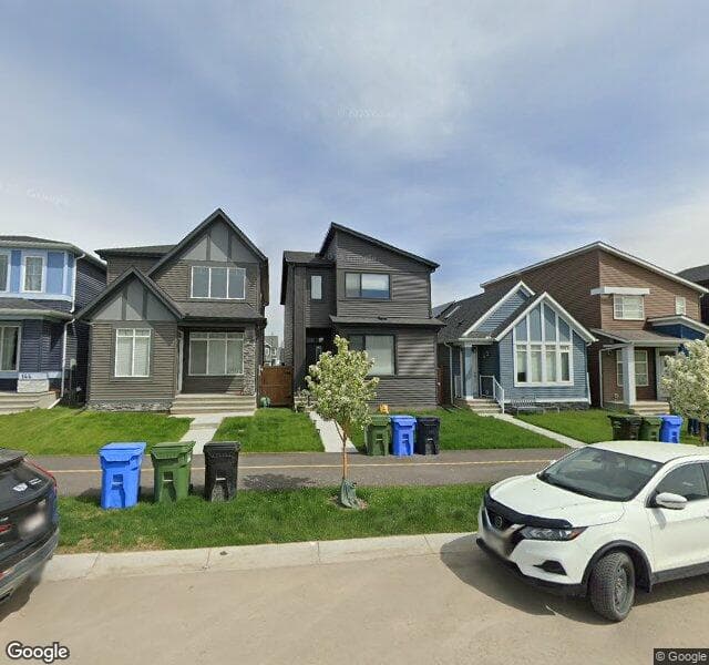 Street view of 152 Belmont Boulevard SW, Calgary