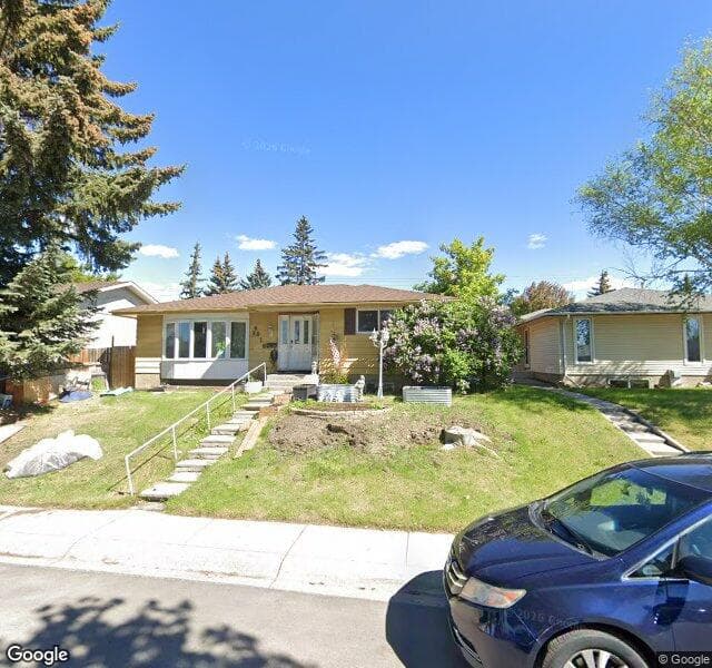 Street view of 6016 18 Avenue NE, Calgary
