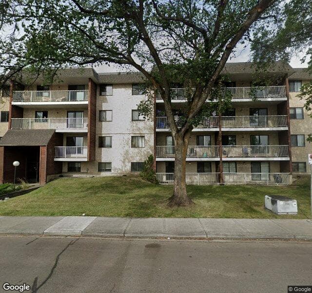 Street view of 405-10910 110 Street NW, Edmonton