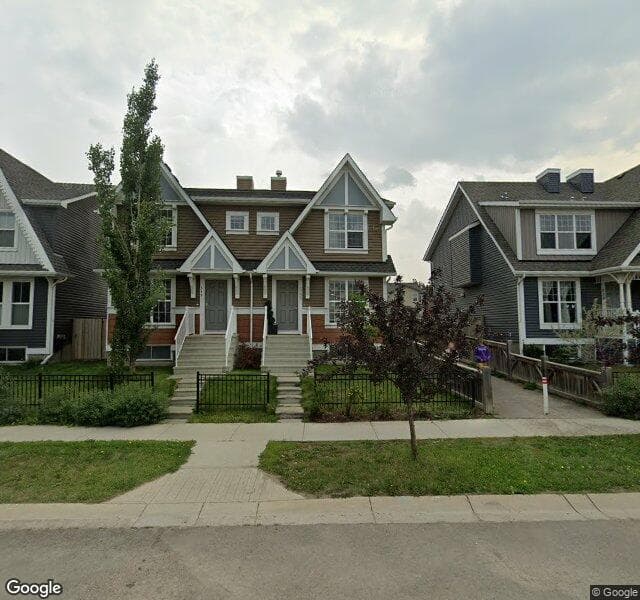 Street view of 545 Auburn Bay Avenue SE, Calgary