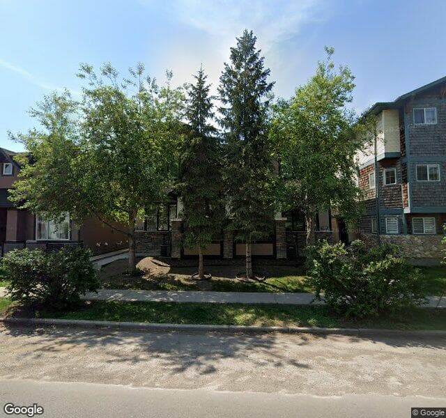 Street view of 2-135 12 Avenue NW, Calgary