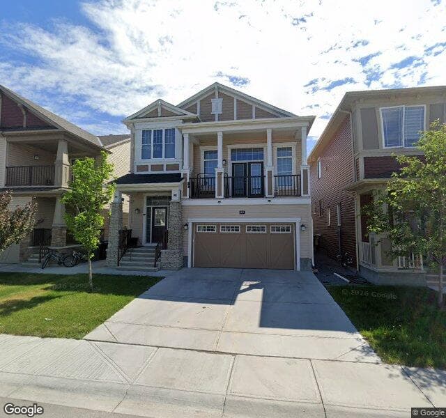 Street view of 57 Cityside Rise NE, Calgary