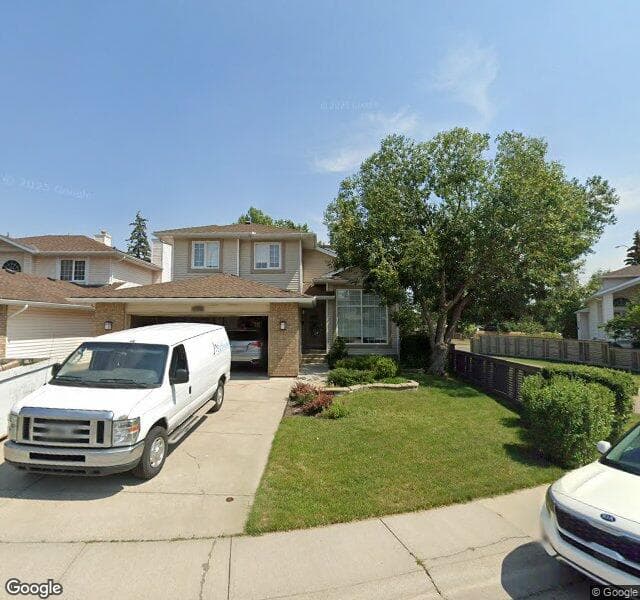 Street view of 145 Woodpark Court SW, Calgary