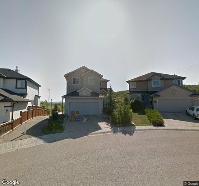 Street view of 116 Valley Stream Close NW, Calgary
