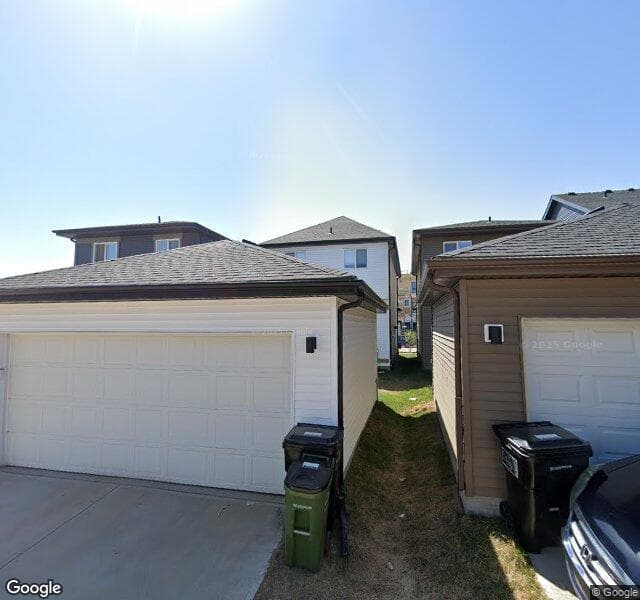 Street view of 20308 25 Avenue NW, Edmonton
