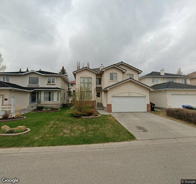 Street view of 47 Hampstead Close NW, Calgary