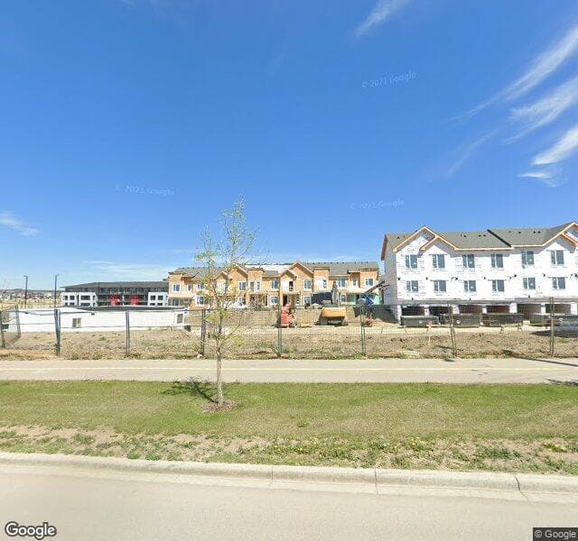 Street view of 264 Livingston Common NE, Calgary