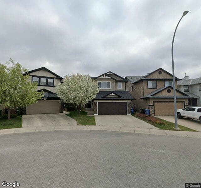 Street view of 35 Everwoods Green SW, Calgary