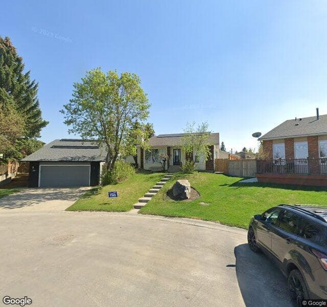 Street view of 123 Bermuda Close NW, Calgary