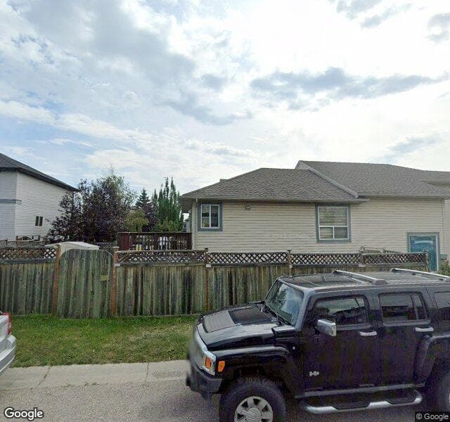 Street view of 160 Valley Crest Close NW, Calgary